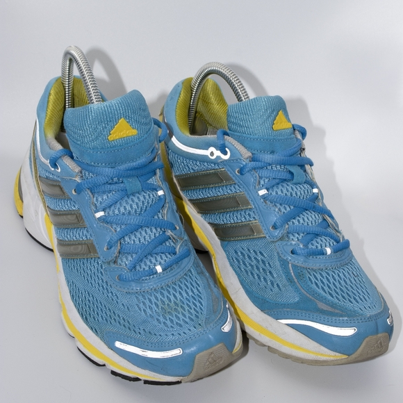 Blue Adidas Shoes - Picture 2 of 8